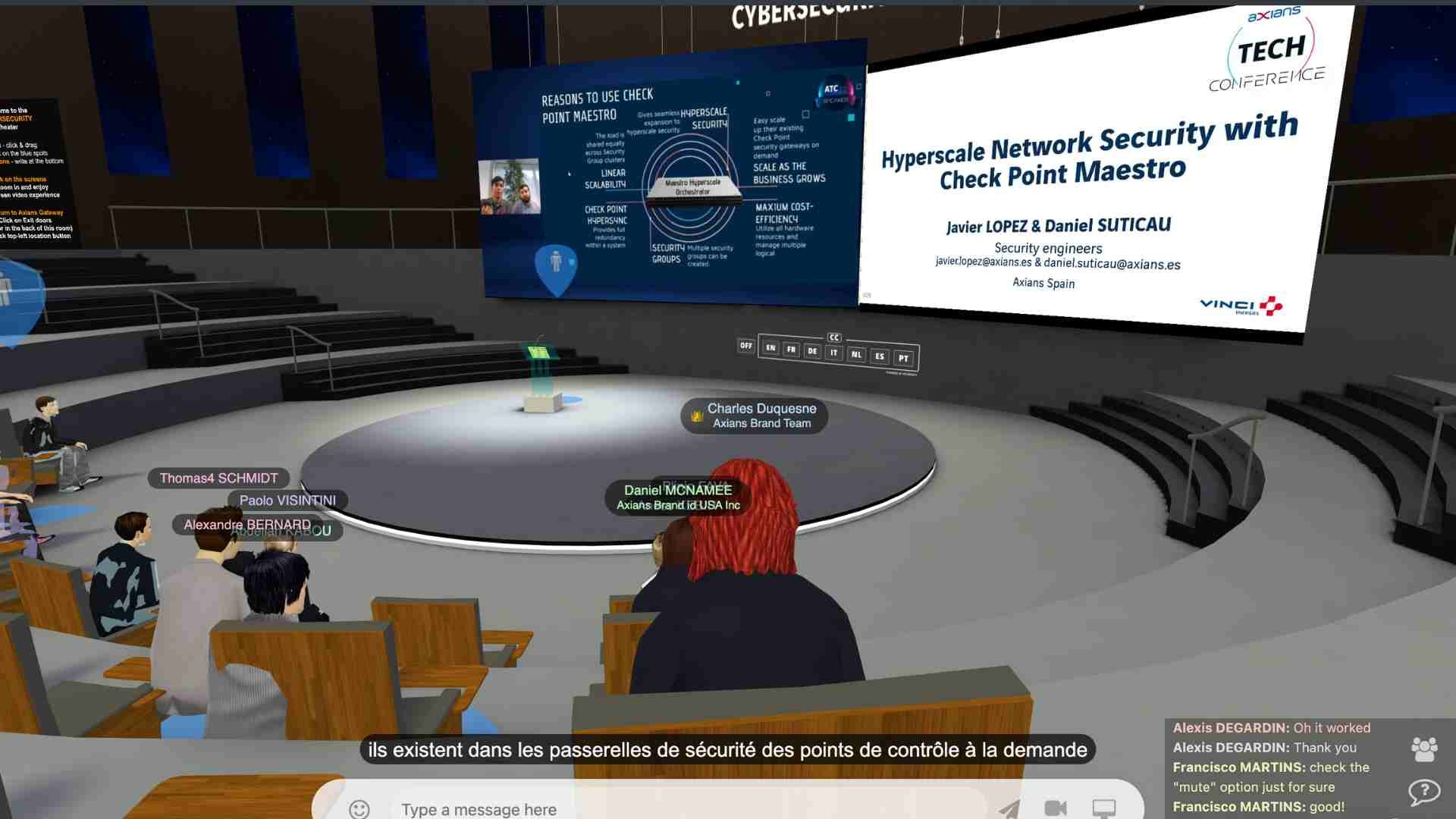 AI-translated captions Interprefy