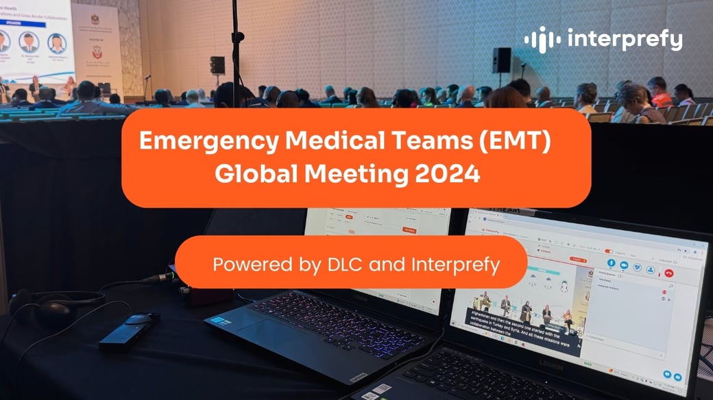 Multilingual Event Powered by Interprefy AI Technology