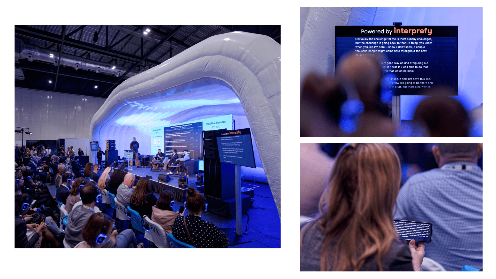 Event Tech Live London Live captions - Interprefy