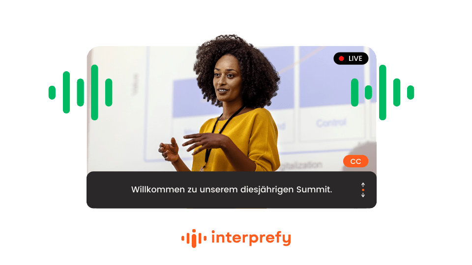 Interprefy | Live captions and subtitles for events