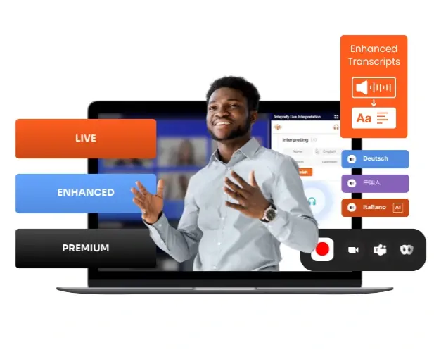 Enhanced Transcripts - Interprefy