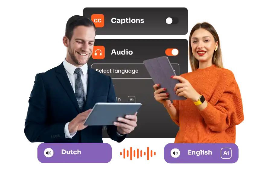 Interprefy - IT & Tech Industry - Tech and IT People holding Ipads