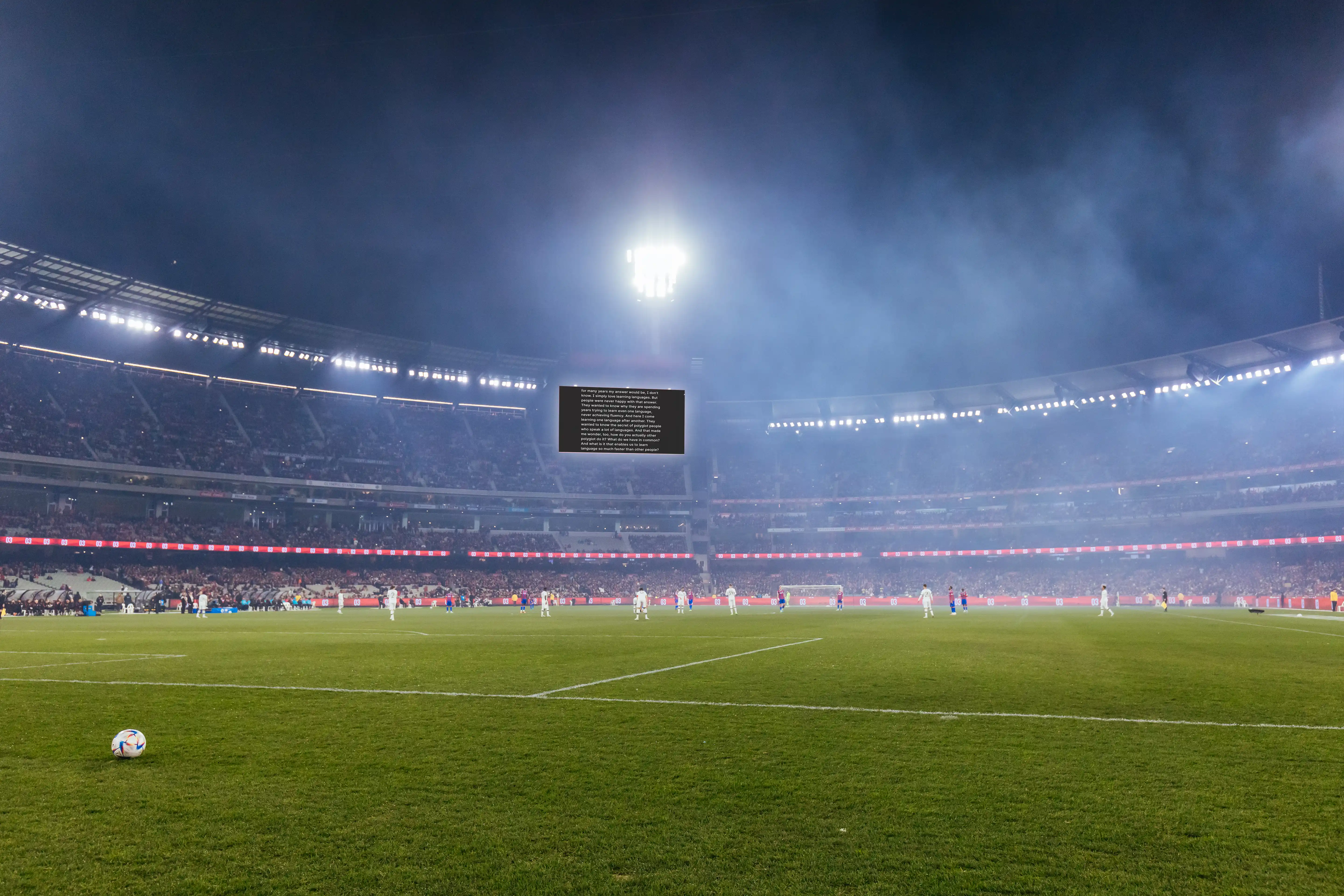 Interprefy - Sports - Live Captions - Officials reading captions