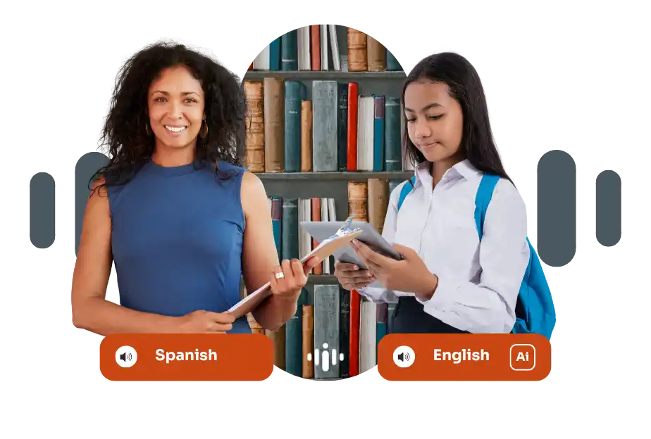 Interprefy| Educational Institutions | A Teacher and Student