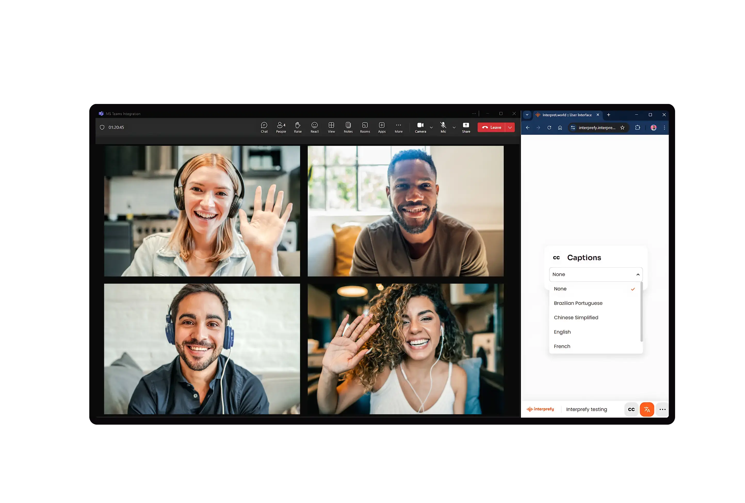 MS Teams Interprefy-4